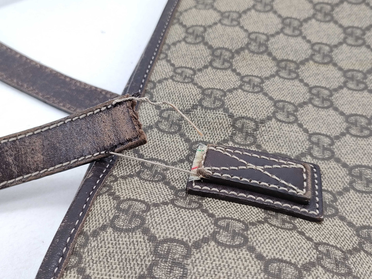 GUCCI GG Supreme GUCCI Tote Bag