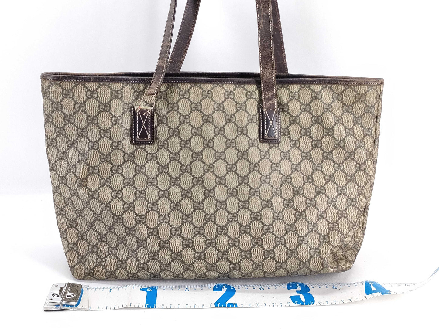 GUCCI GG Supreme GUCCI Tote Bag