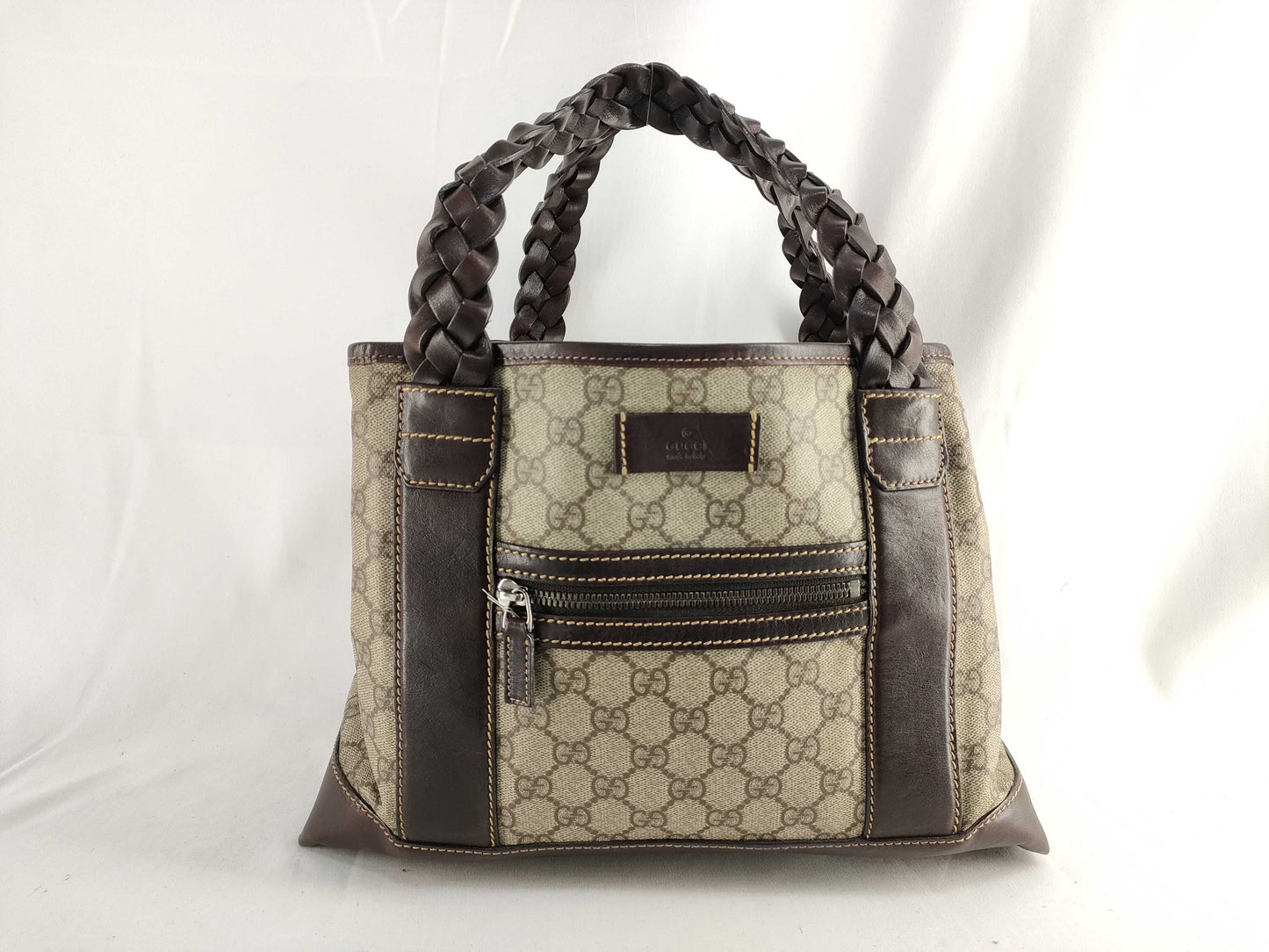 GUCCI Tote Bag Shoulder Bag PVC Handbag