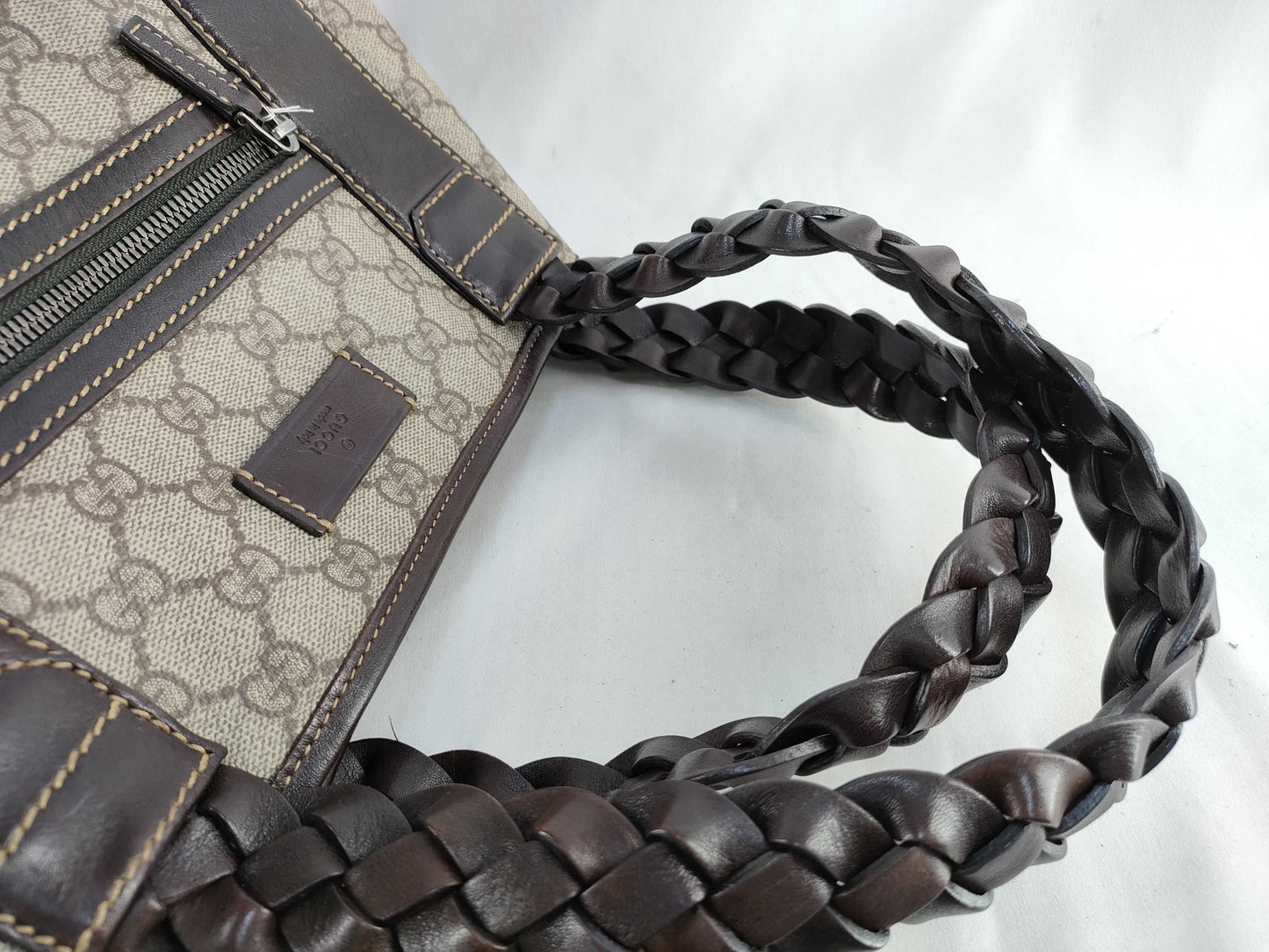 GUCCI Tote Bag Shoulder Bag PVC Handbag