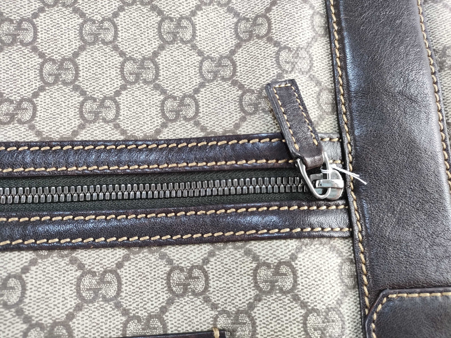 GUCCI Tote Bag Shoulder Bag PVC Handbag