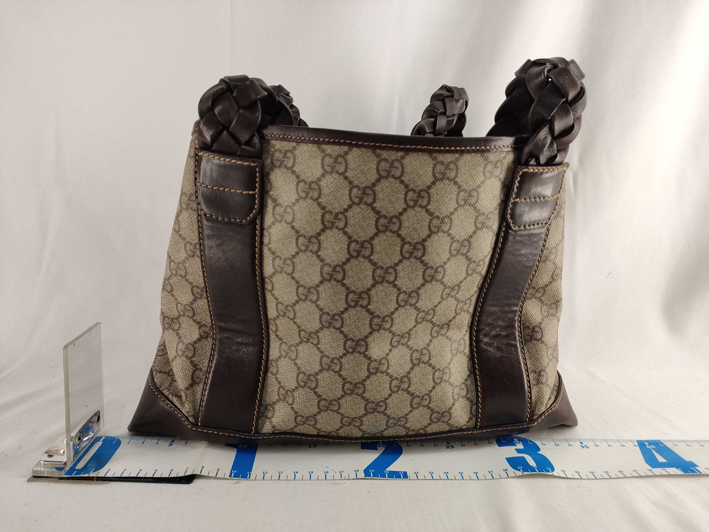 GUCCI Tote Bag Shoulder Bag PVC Handbag