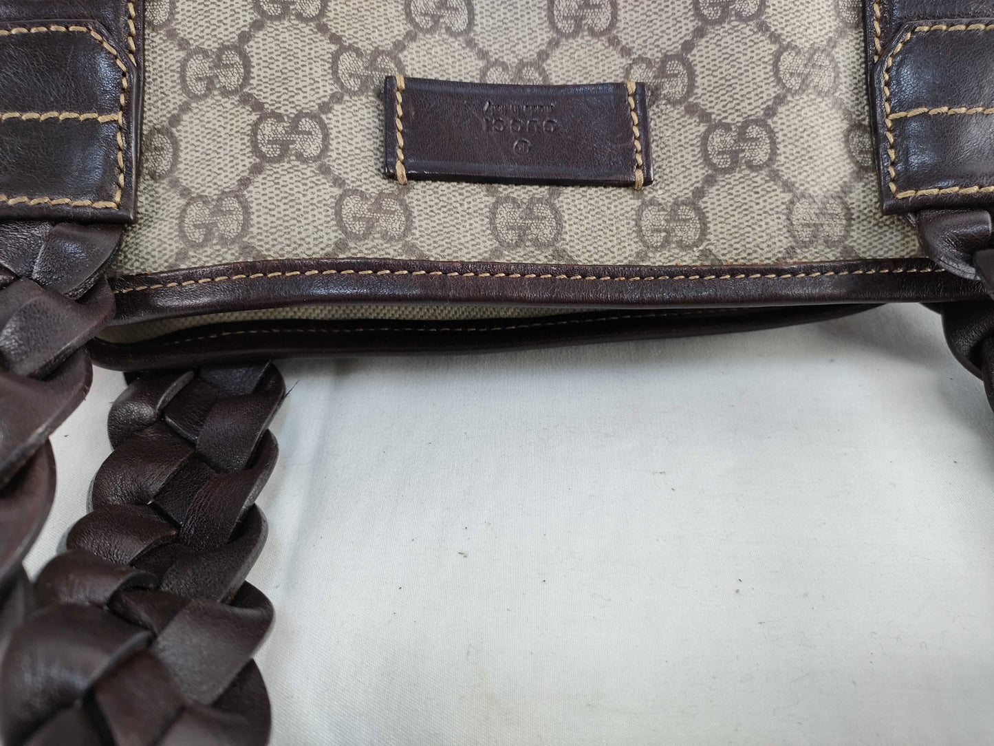 GUCCI Tote Bag Shoulder Bag PVC Handbag