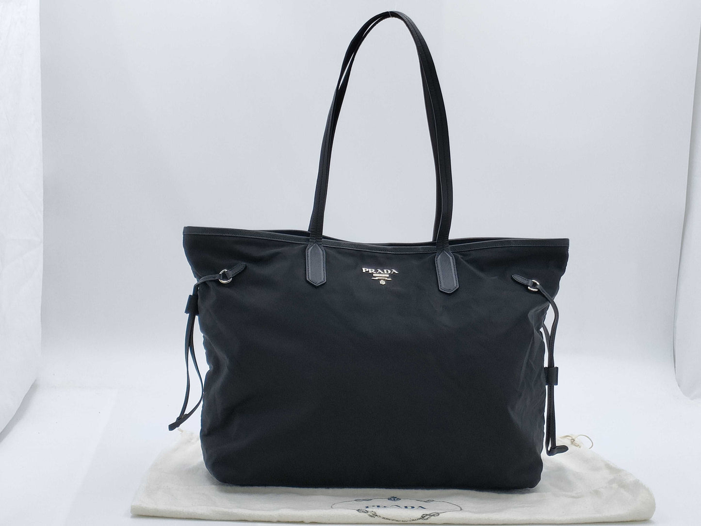 PRADA Prada Tote Bag, Black Shoulder Bag