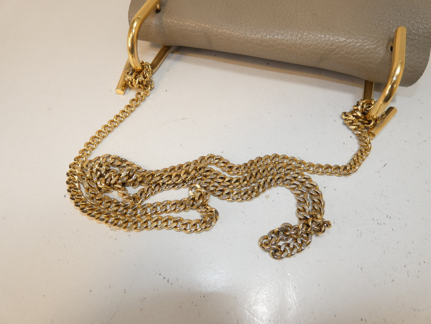 Chloe Drew Leather Chain Shoulder Bag