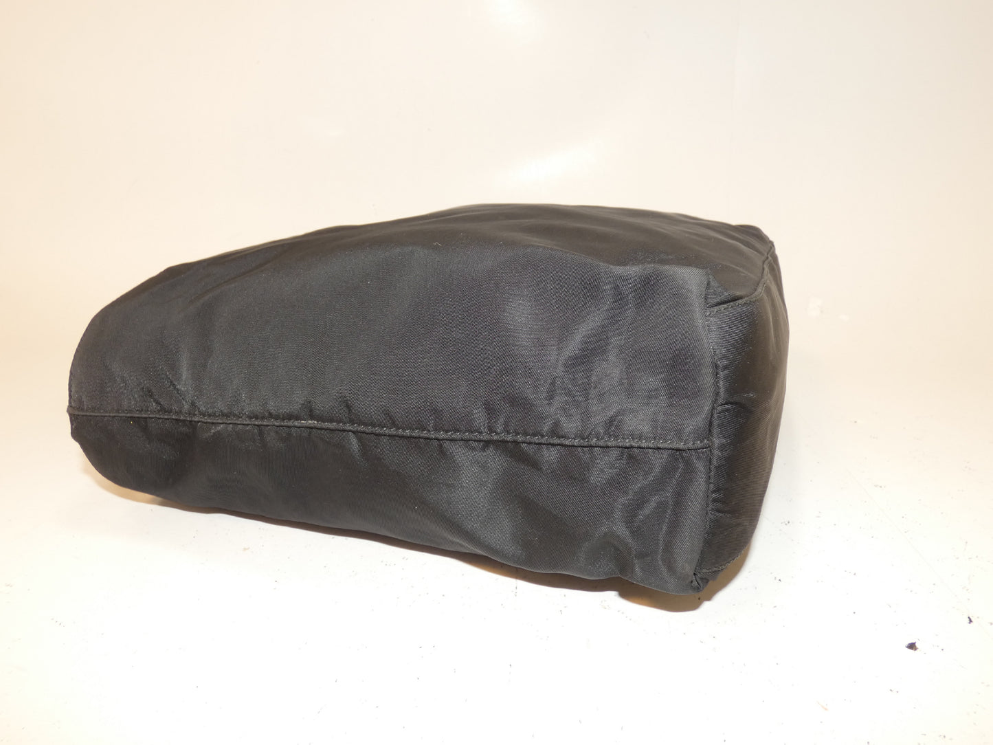 PRADA nylon black handbag