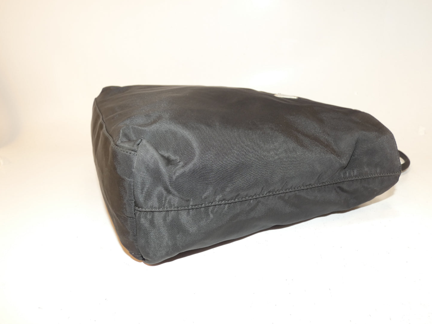 PRADA nylon black handbag