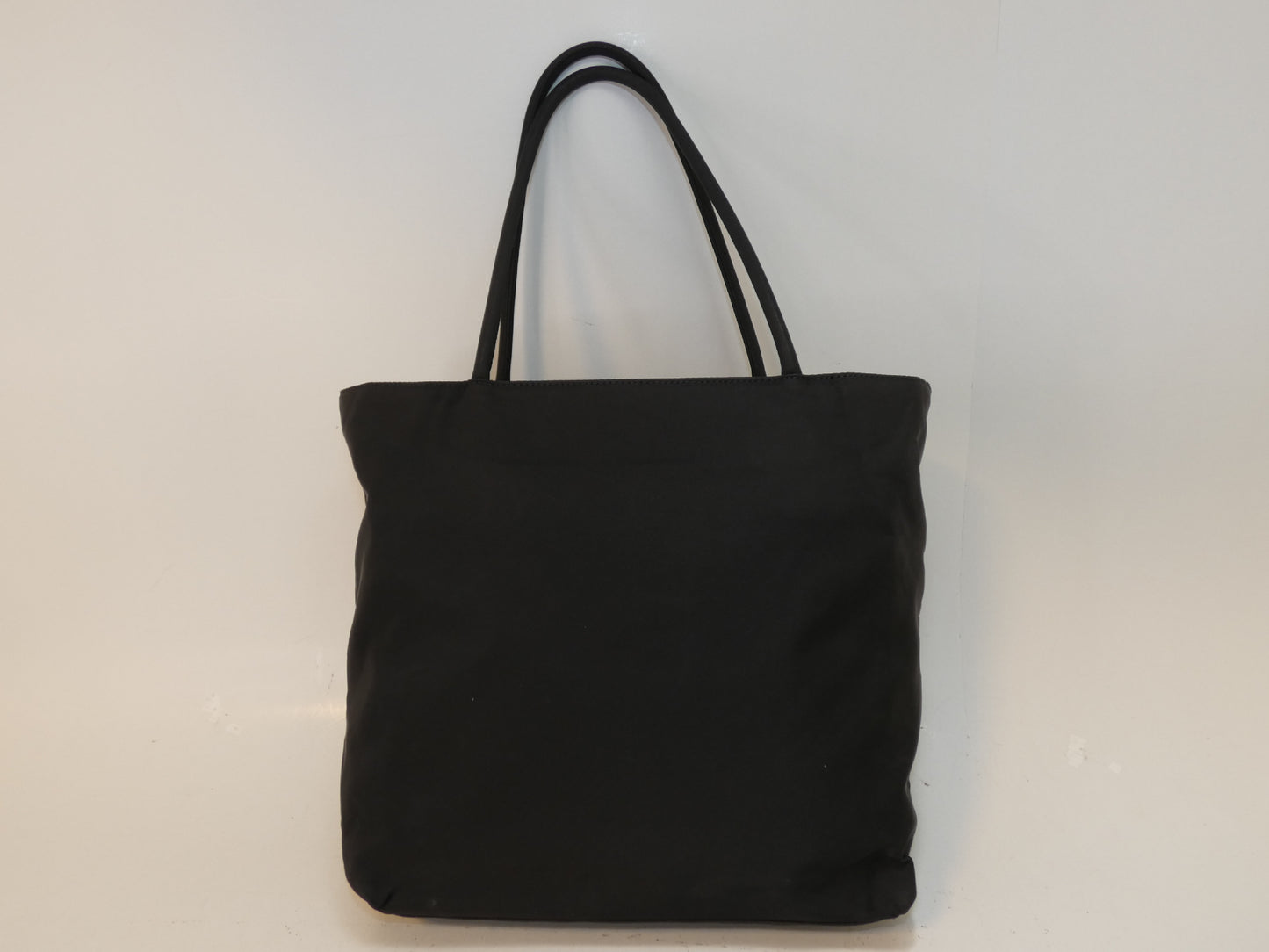 PRADA nylon black handbag