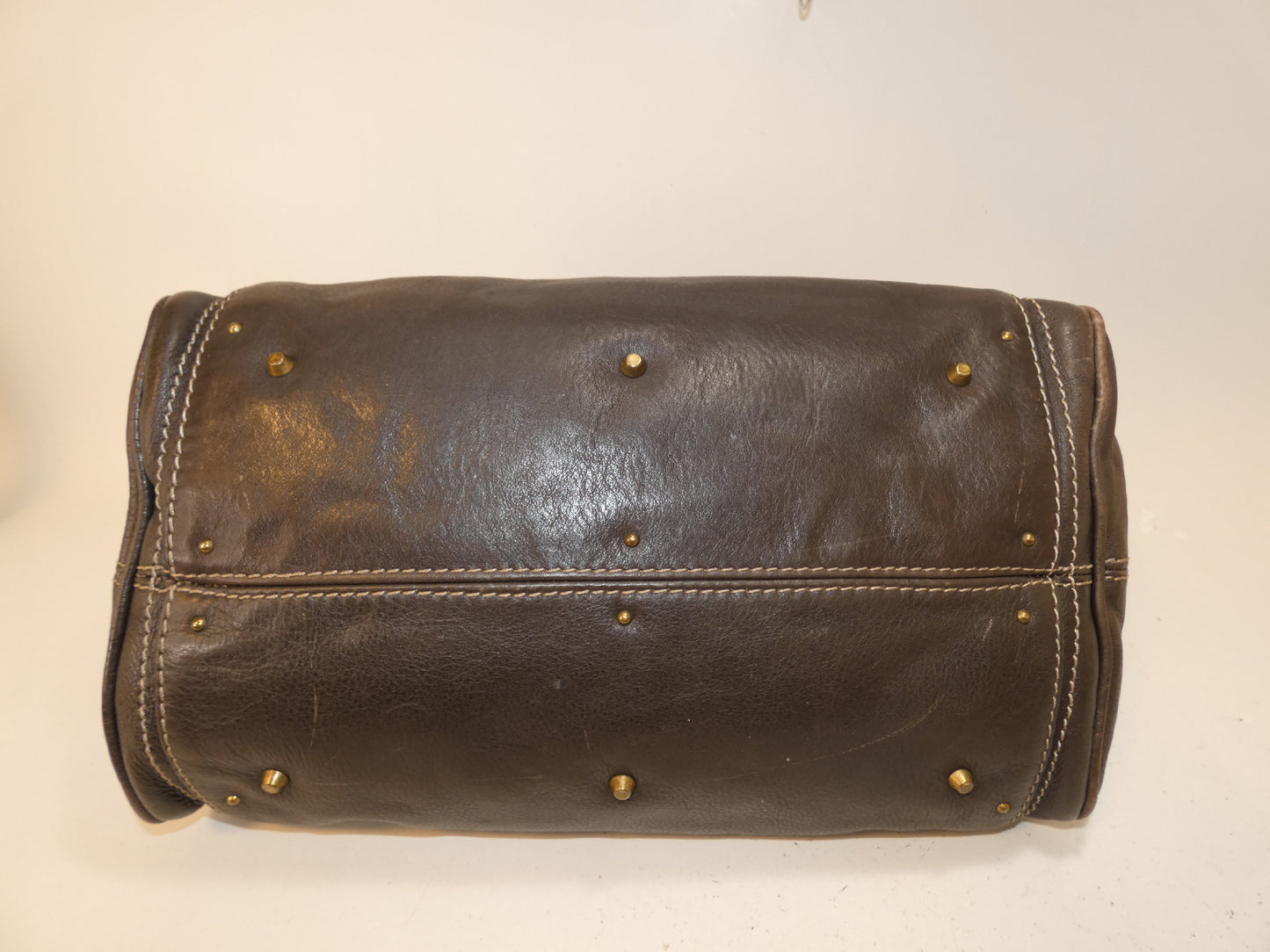 Chloe Paddington Leather Dark Brown Handbag