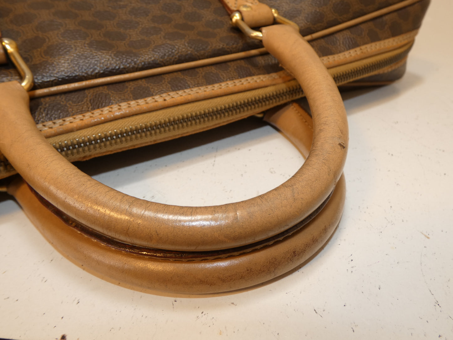 CELINE Macadam PVC Business Handbag