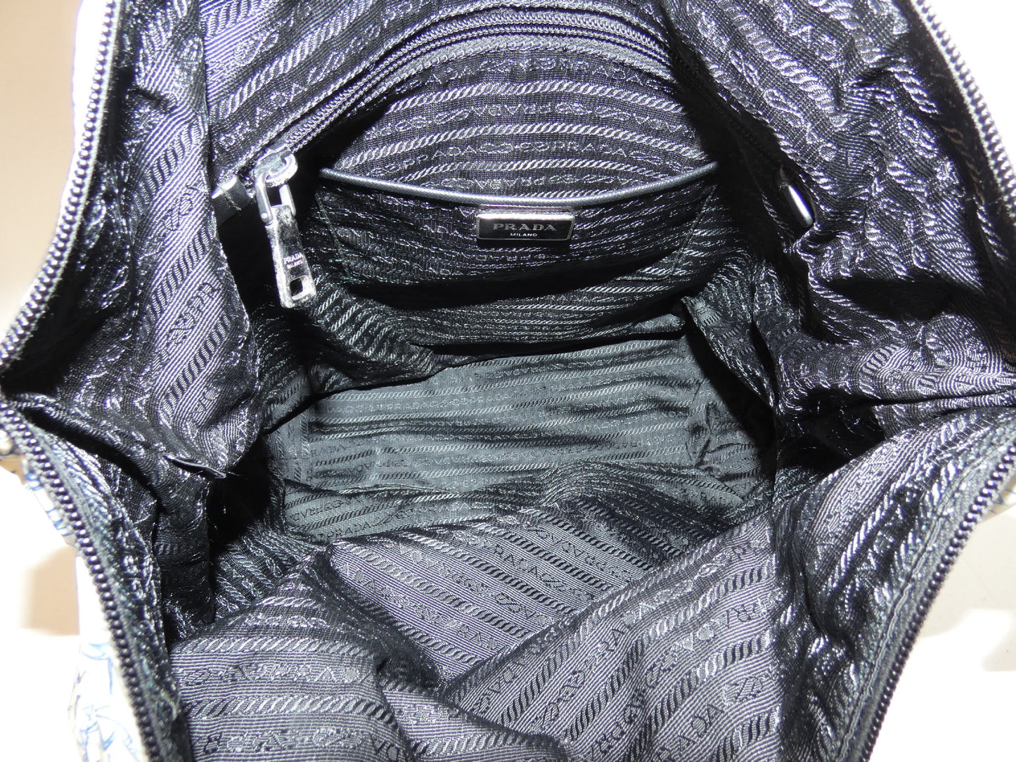 PRADA Saffiano nylon print handbag