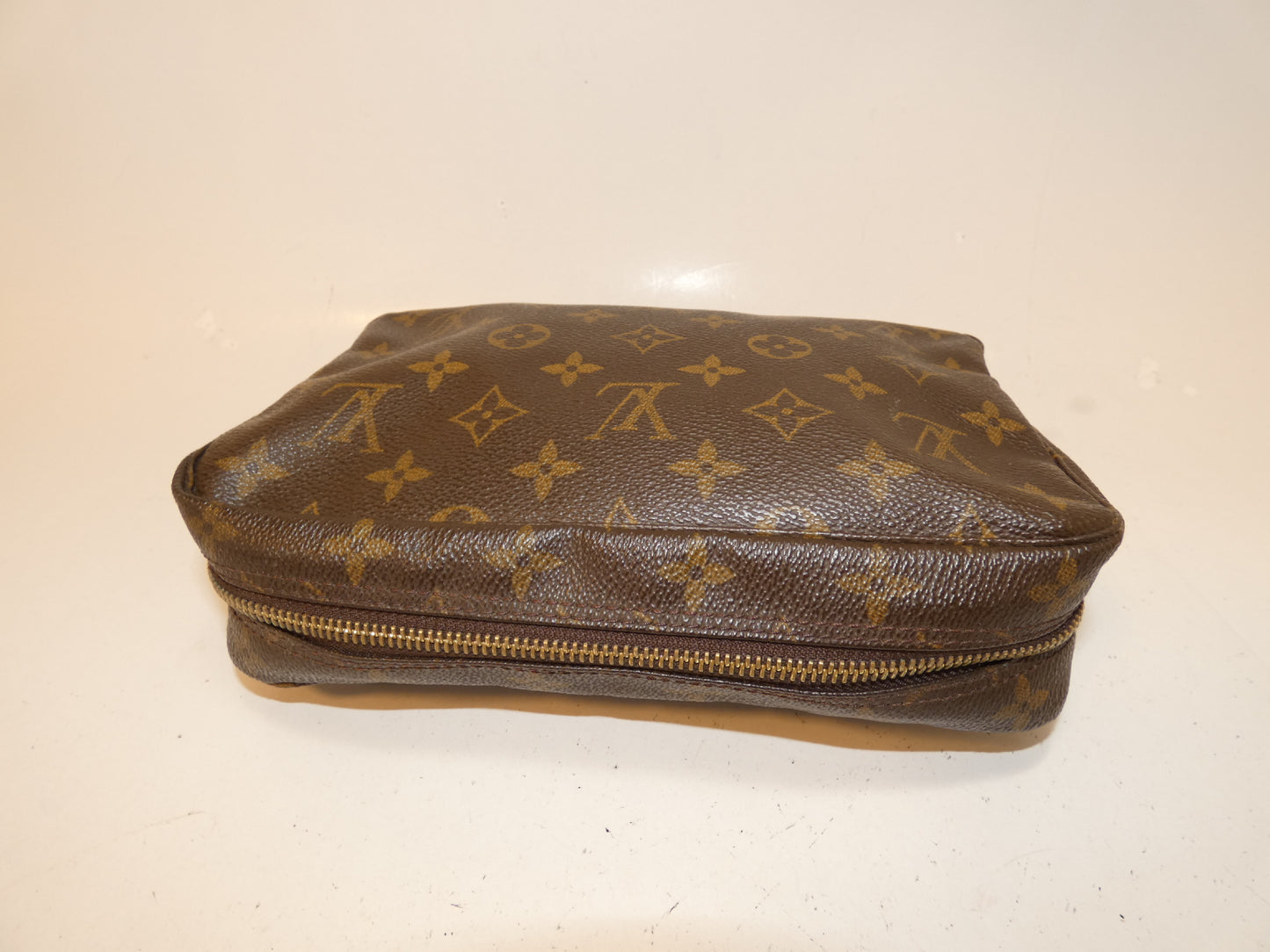 LOUIS VUITTON True Toilet Monogram Pouch Clutch Bag