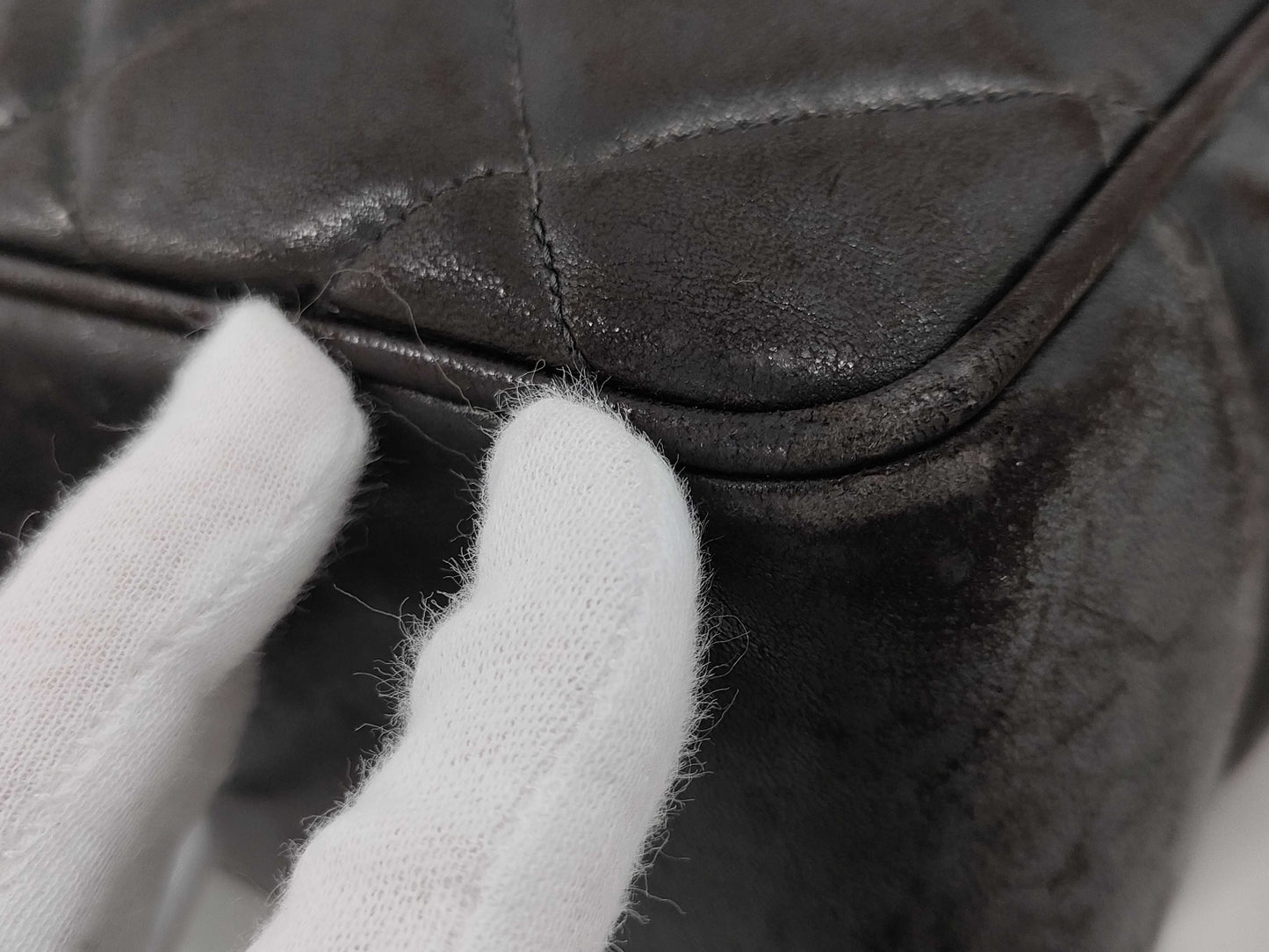 CHANEL Matelasse Lambskin Black Tote Bag