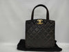 CHANEL Matelasse Lambskin Black Tote Bag