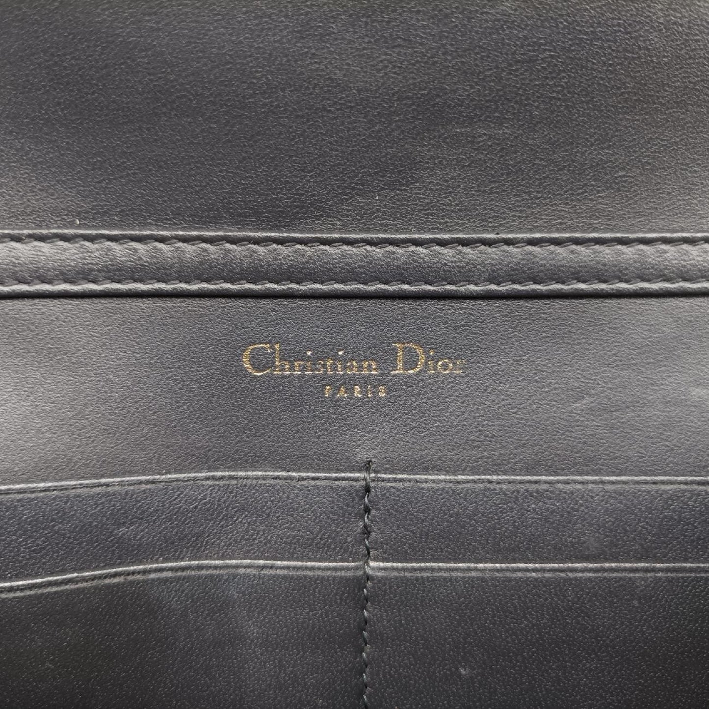 Dior Diorama Gold Leather 19-BO-0168 Shoulder Bag
