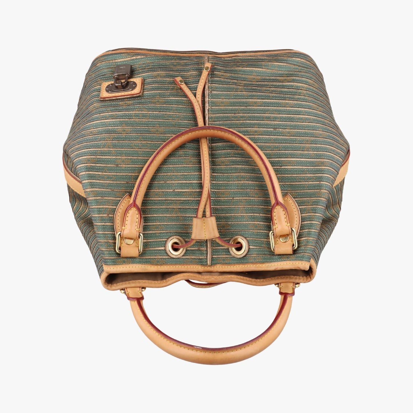 LOUIS VUITTON Monogram Eden Neo Khaki x Green Monogram Eden x Calf Leather Handbag M40356AR1100