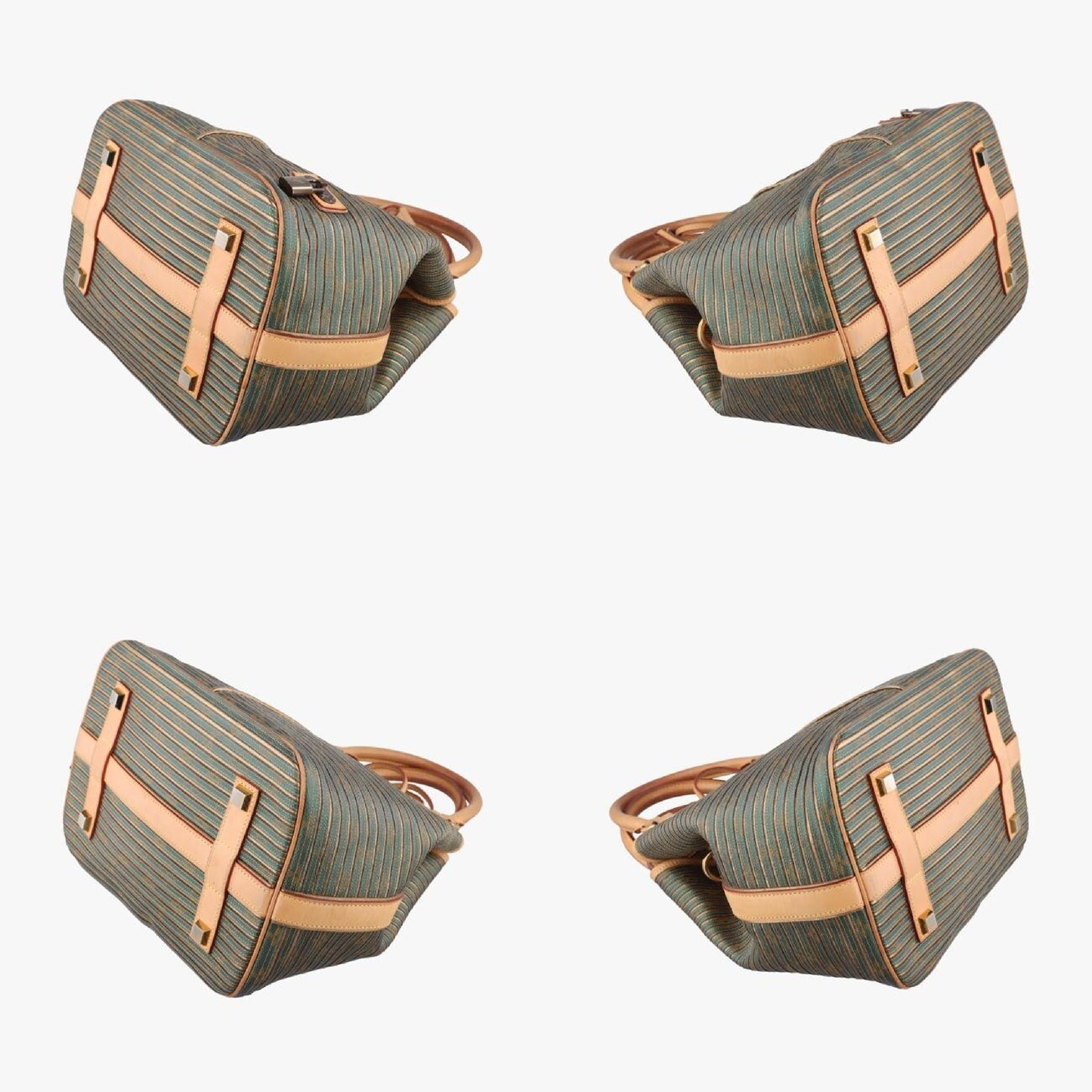LOUIS VUITTON Monogram Eden Neo Khaki x Green Monogram Eden x Calf Leather Handbag M40356AR1100