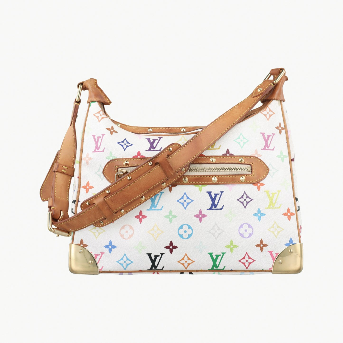 LOUIS VUITTON Boulogne Blanc Monogram Multicolore M92660 Shoulder Bag
