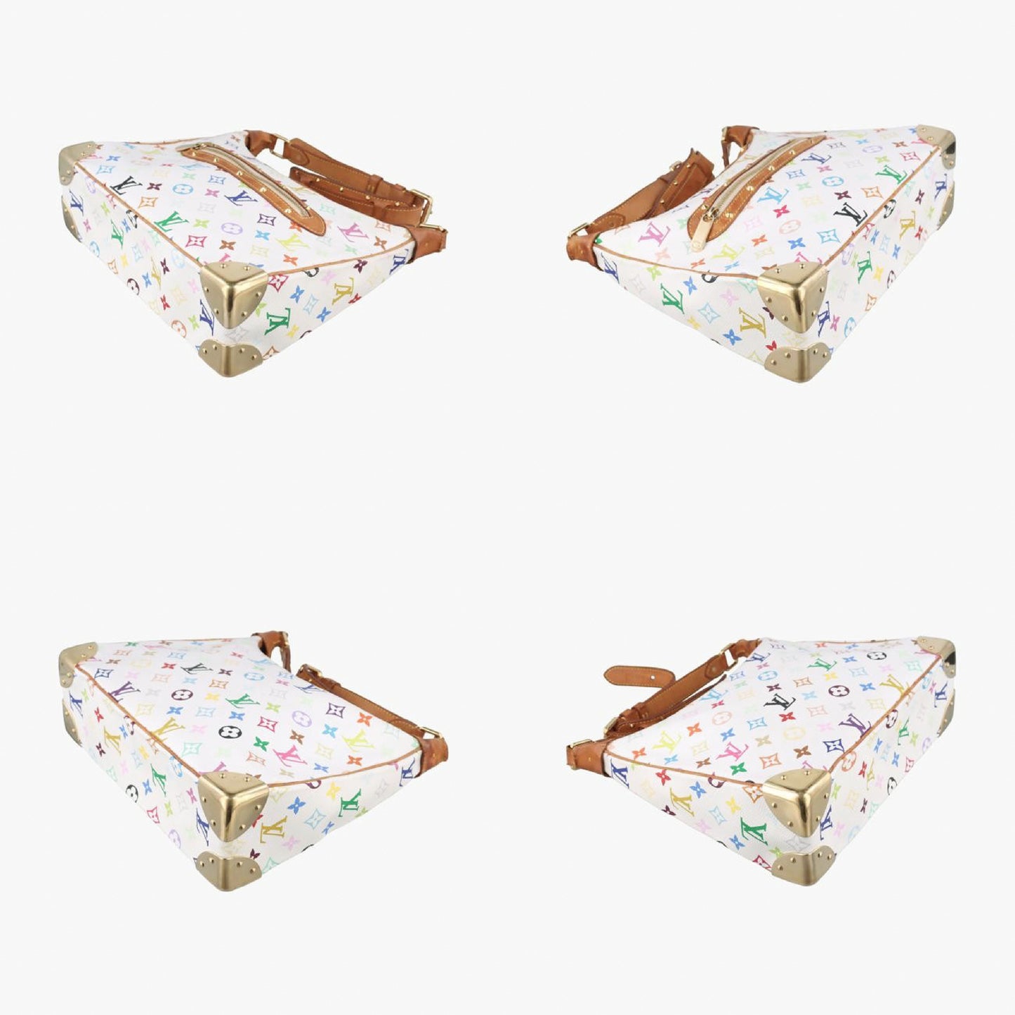 LOUIS VUITTON Boulogne Blanc Monogram Multicolore M92660 Shoulder Bag