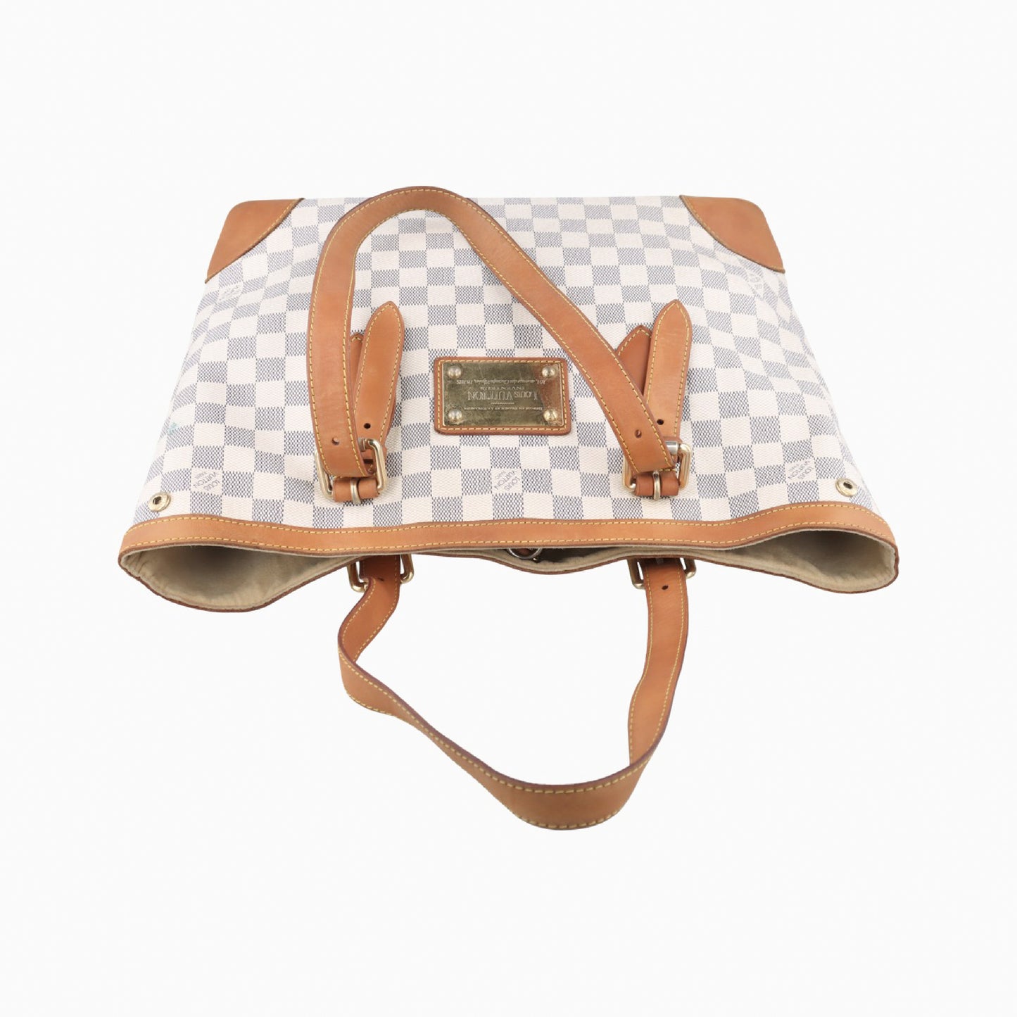 LOUIS VUITTON Hampstead MM Azur Damier Canvas Shoulder Bag N51206CA3068