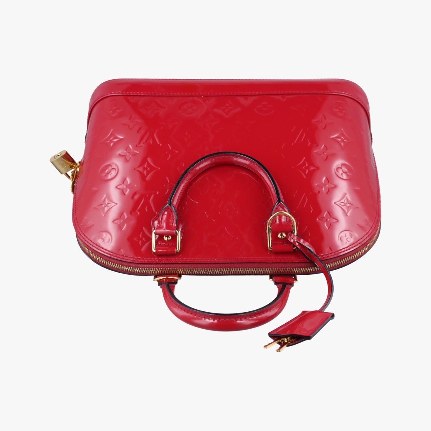 LOUIS VUITTON Alma PM Pomme d'Amour Vernis M90096MI2193 Handbag