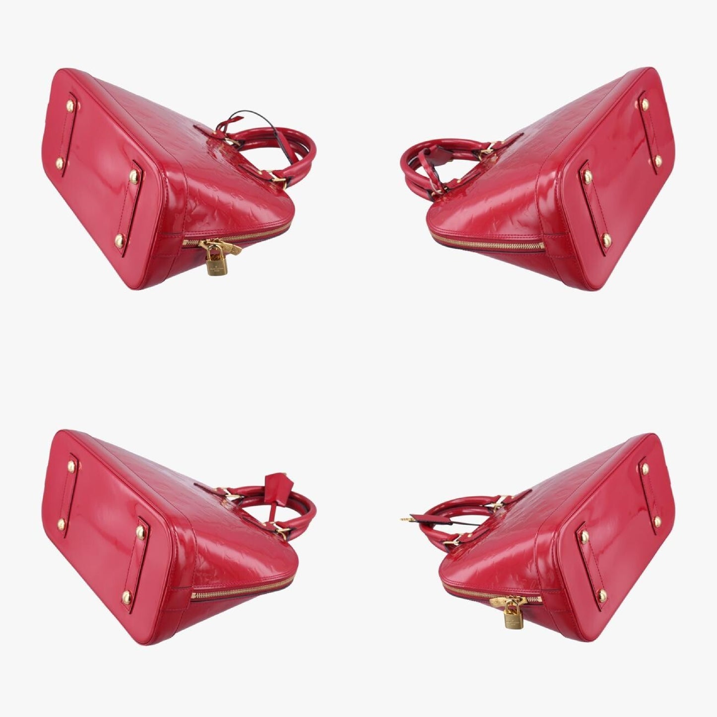 LOUIS VUITTON Alma PM Pomme d'Amour Vernis M90096MI2193 Handbag