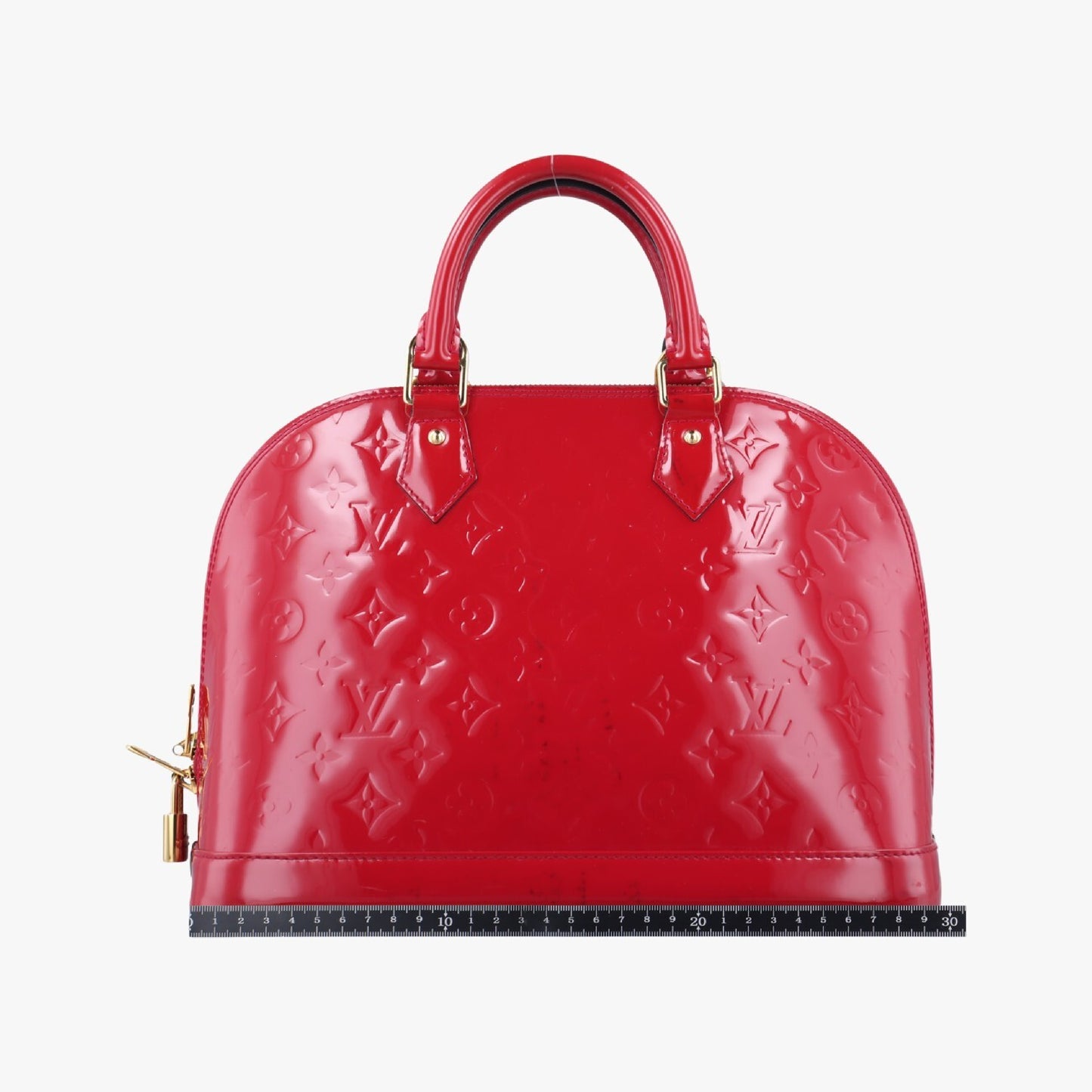 LOUIS VUITTON Alma PM Pomme d'Amour Vernis M90096MI2193 Handbag