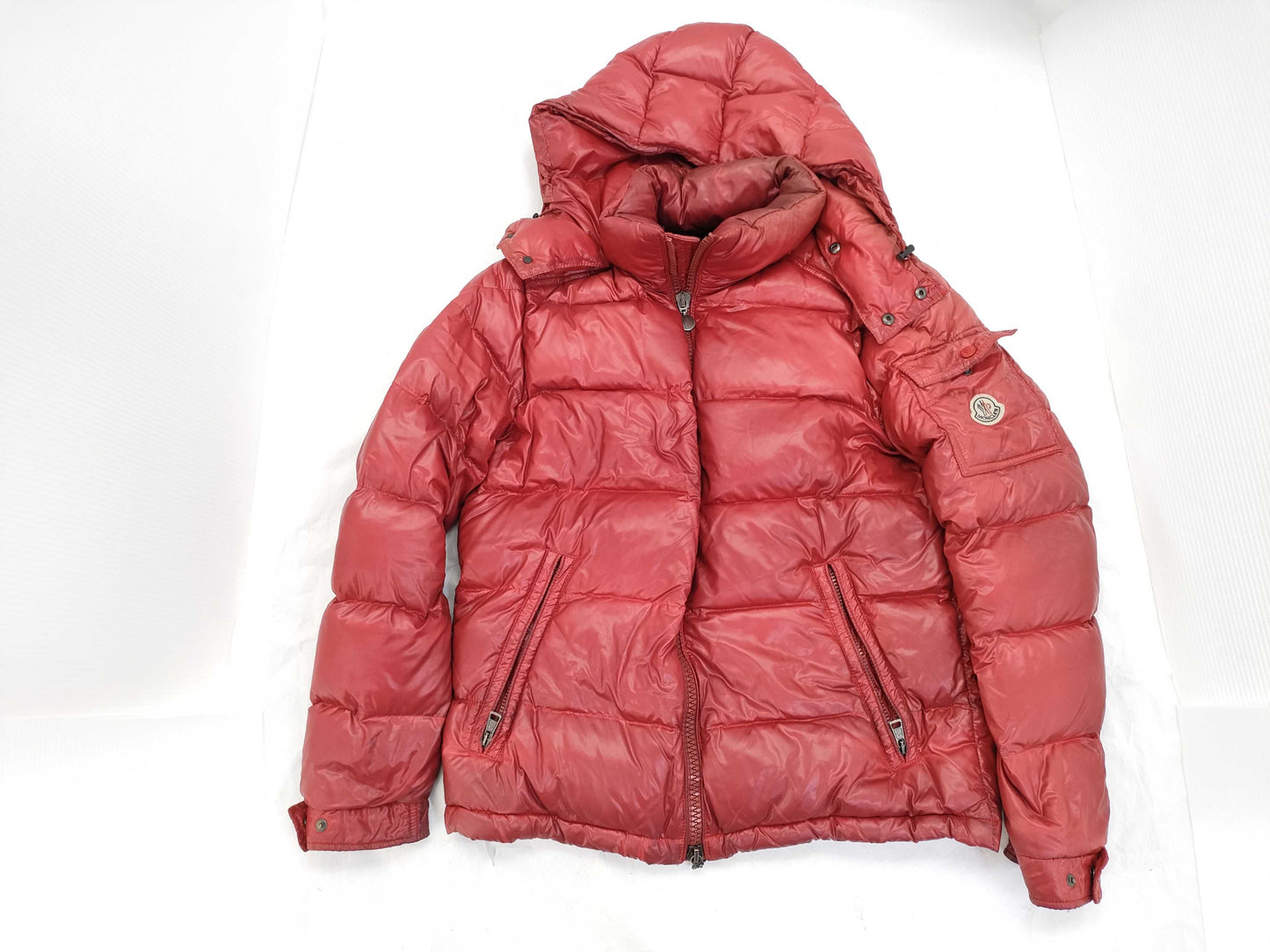 MONCLER down jacket red jacket