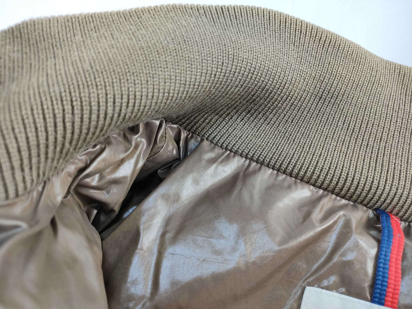 MONCLER Khaki Down Jacket