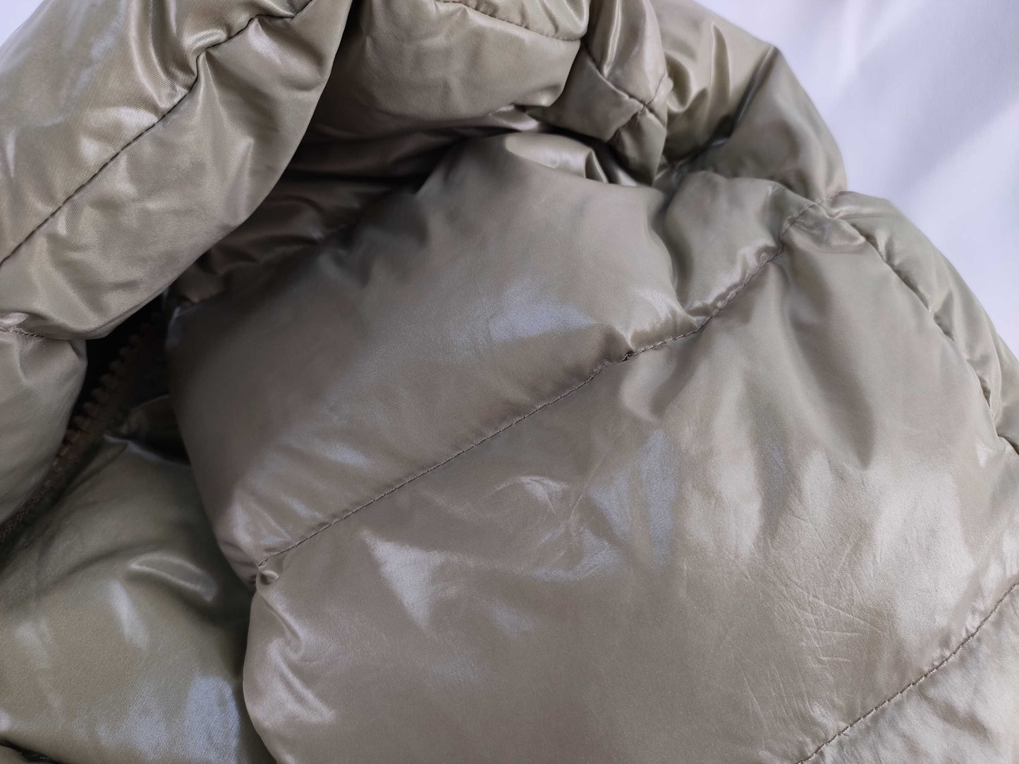 MONCLER Khaki Down Jacket