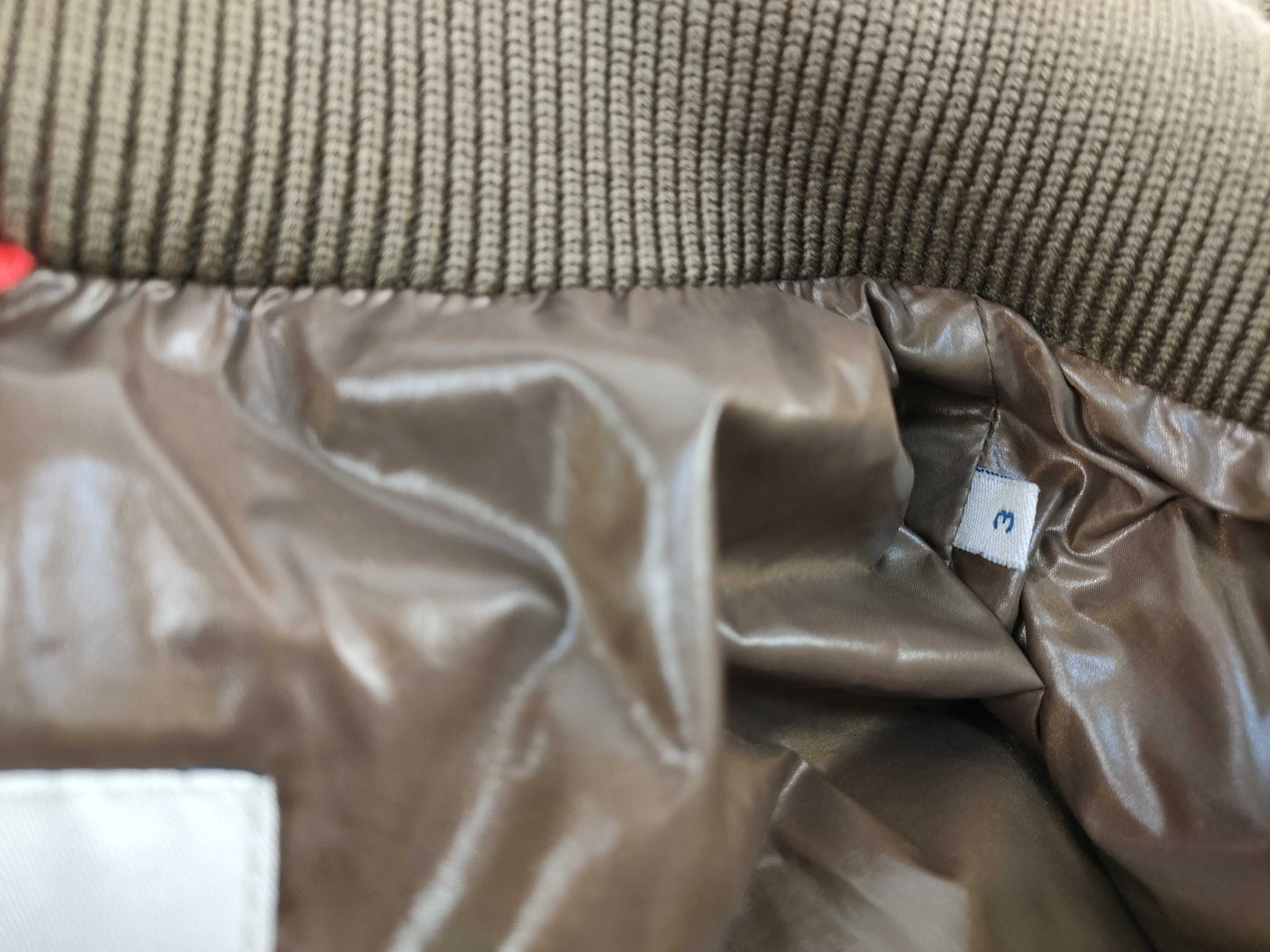 MONCLER Khaki Down Jacket