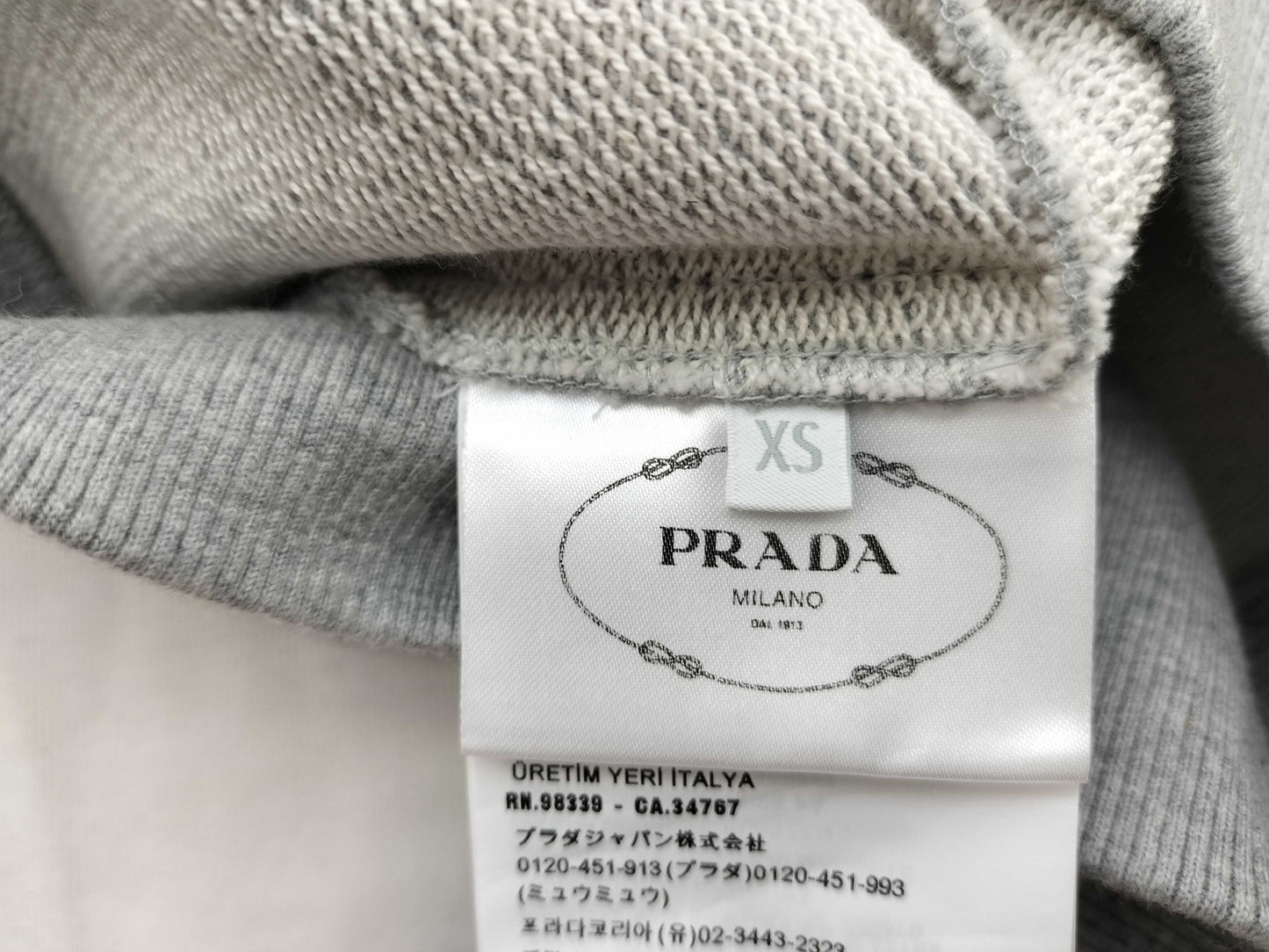 PRADA Triangle Logo Men's Tops