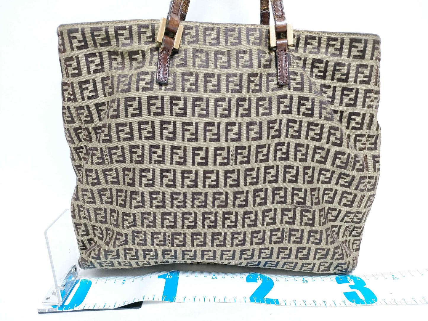 FENDI Zucca pattern bag logo tote bag