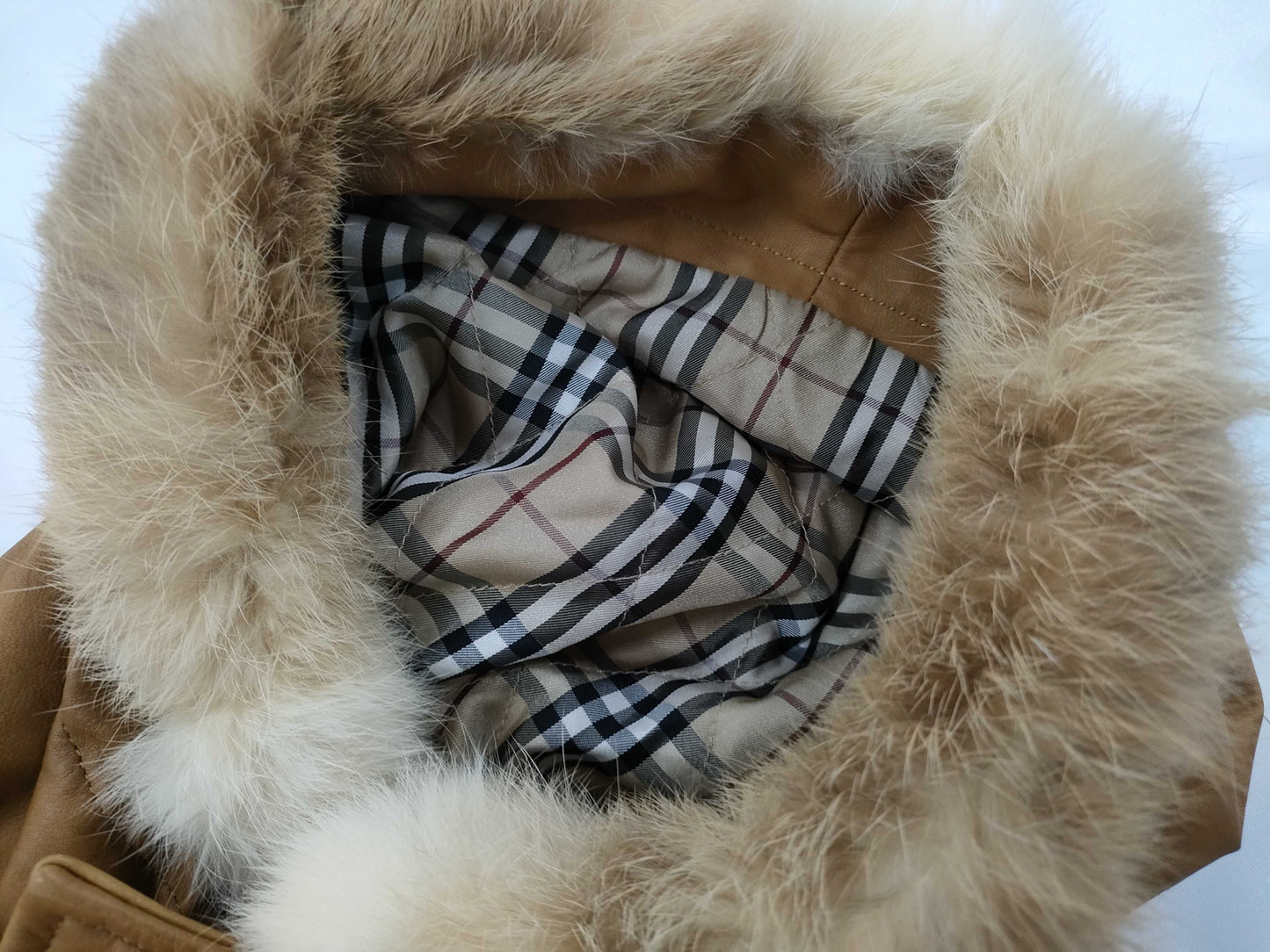 BURBERRY BLACK LABEL Leather Coat M Coat