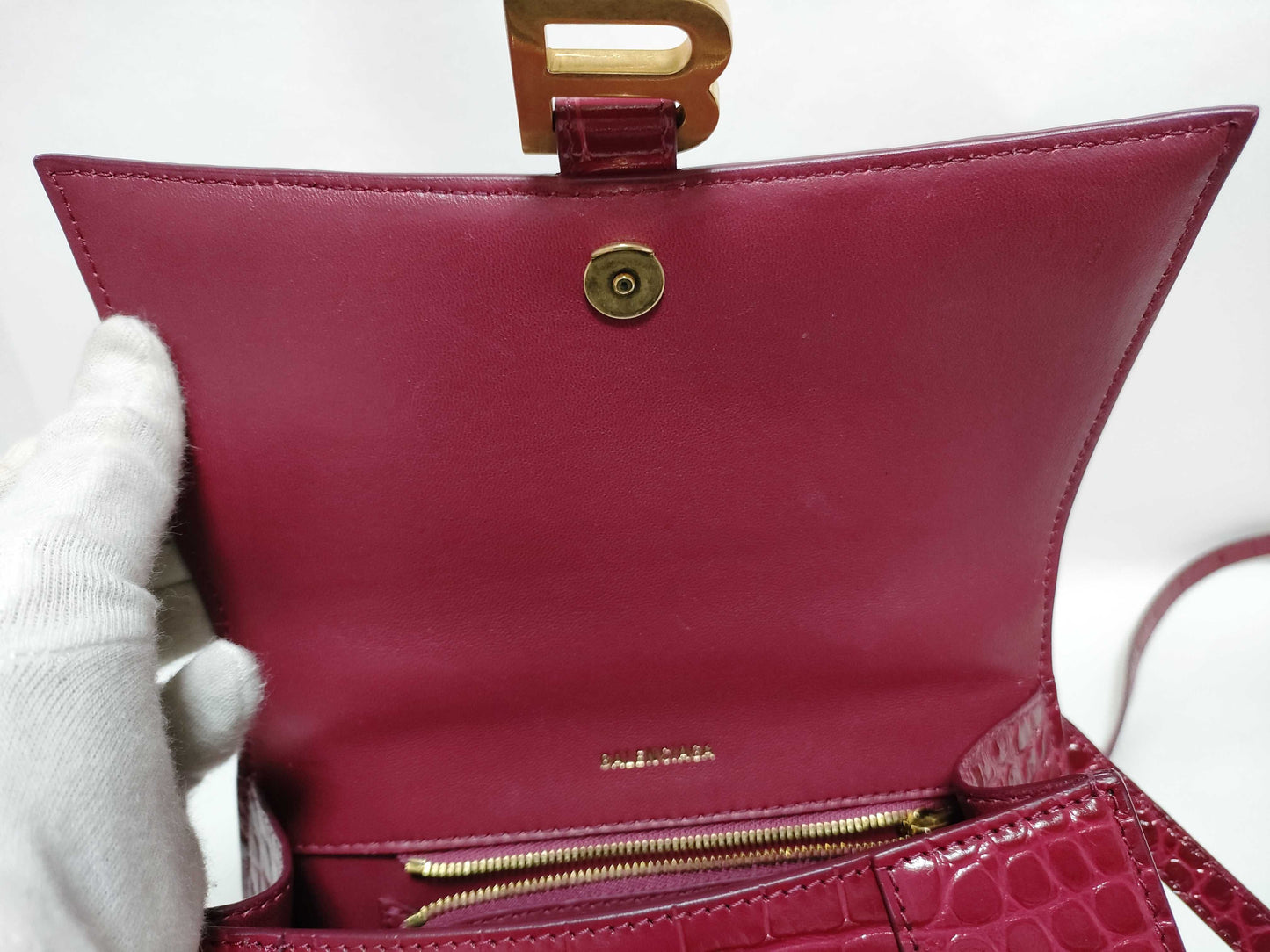 BALENCIAGA BALENCIAGA Embossed Shoulder Bag Handbag