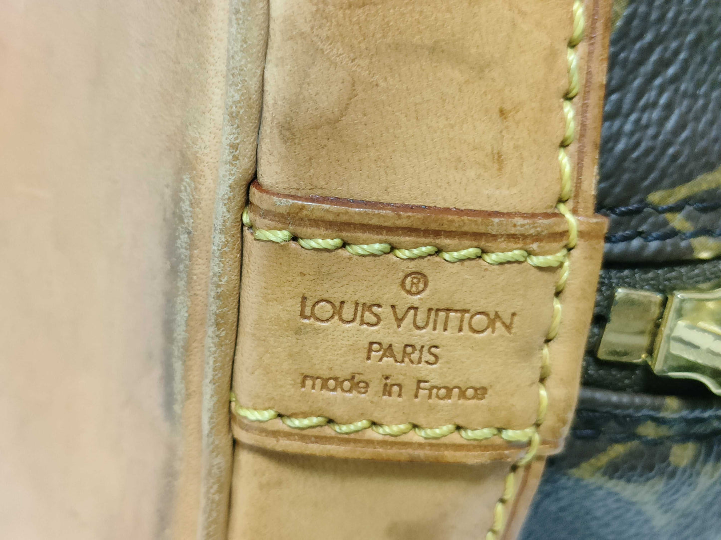 LOUIS VUITTON M51130 Monogram LOUIS VUITTON Alma Monogram Handbag Handbag