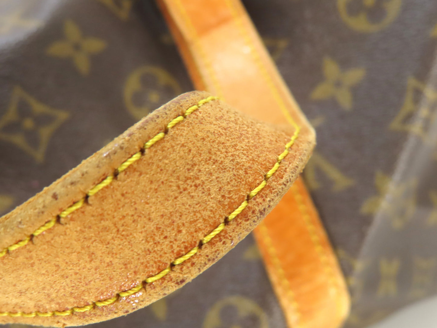LOUIS VUITTON Monogram Sax Souple Boston Bag 35 Boston Bag