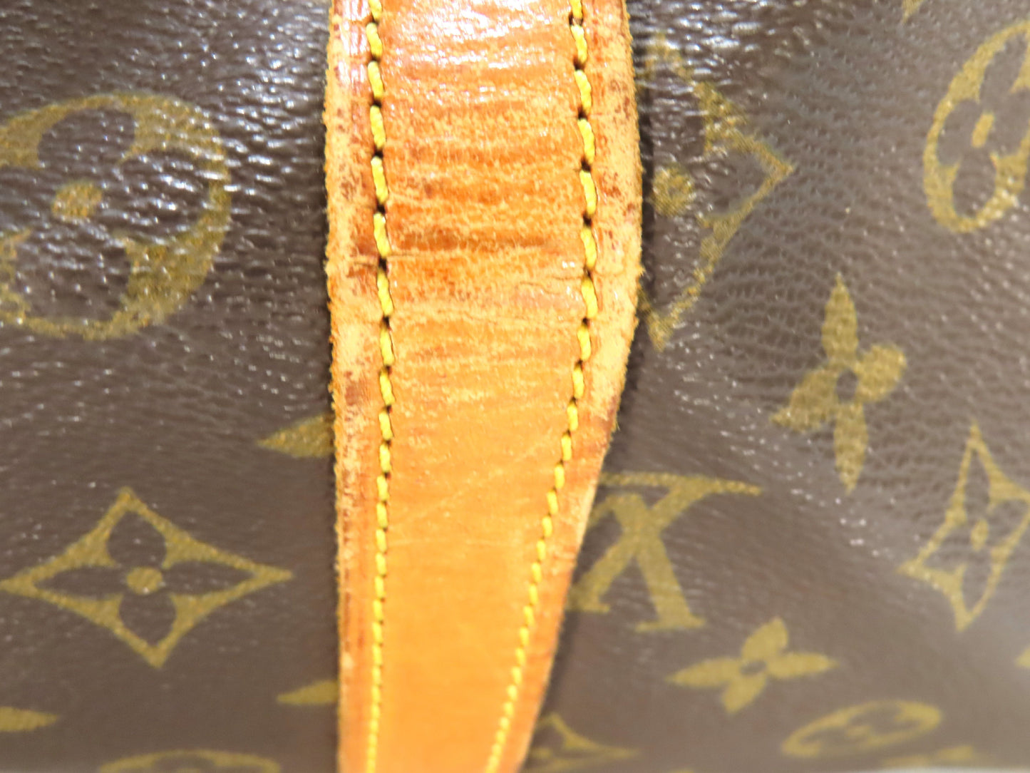 LOUIS VUITTON Monogram Sax Souple Boston Bag 35 Boston Bag