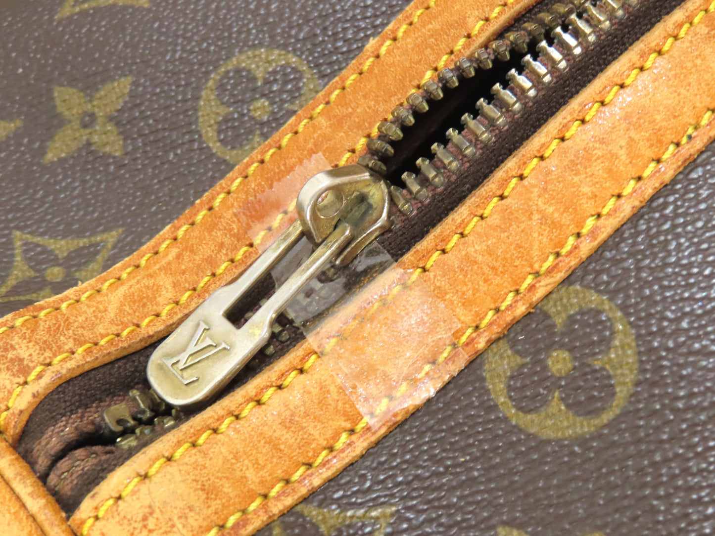 LOUIS VUITTON Monogram Sax Souple Boston Bag 35 Boston Bag