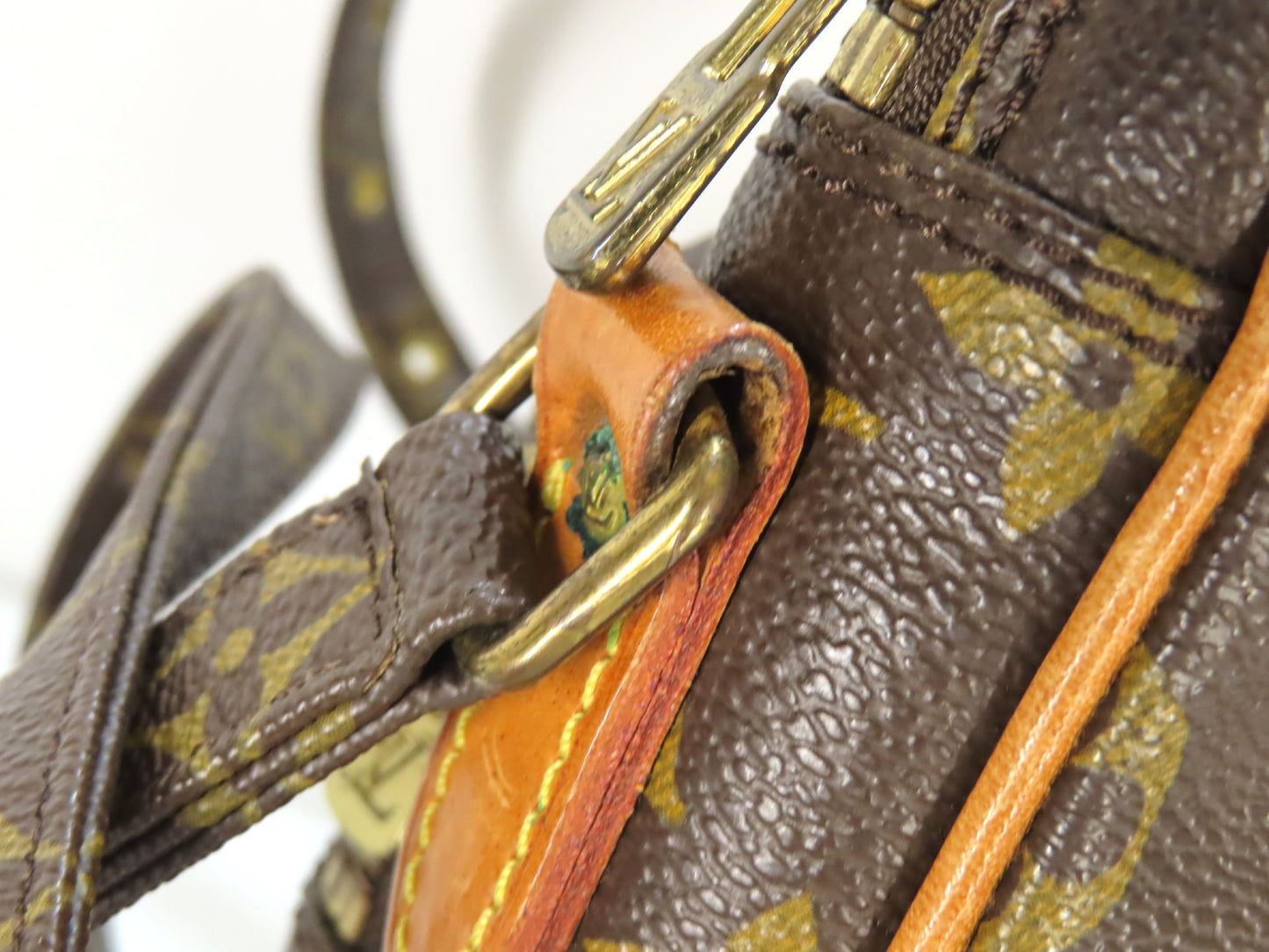 LOUIS VUITTON Monogram Amazon Engraved Shoulder Bag