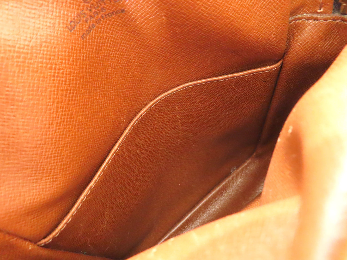 LOUIS VUITTON Monogram Amazon Engraved Shoulder Bag