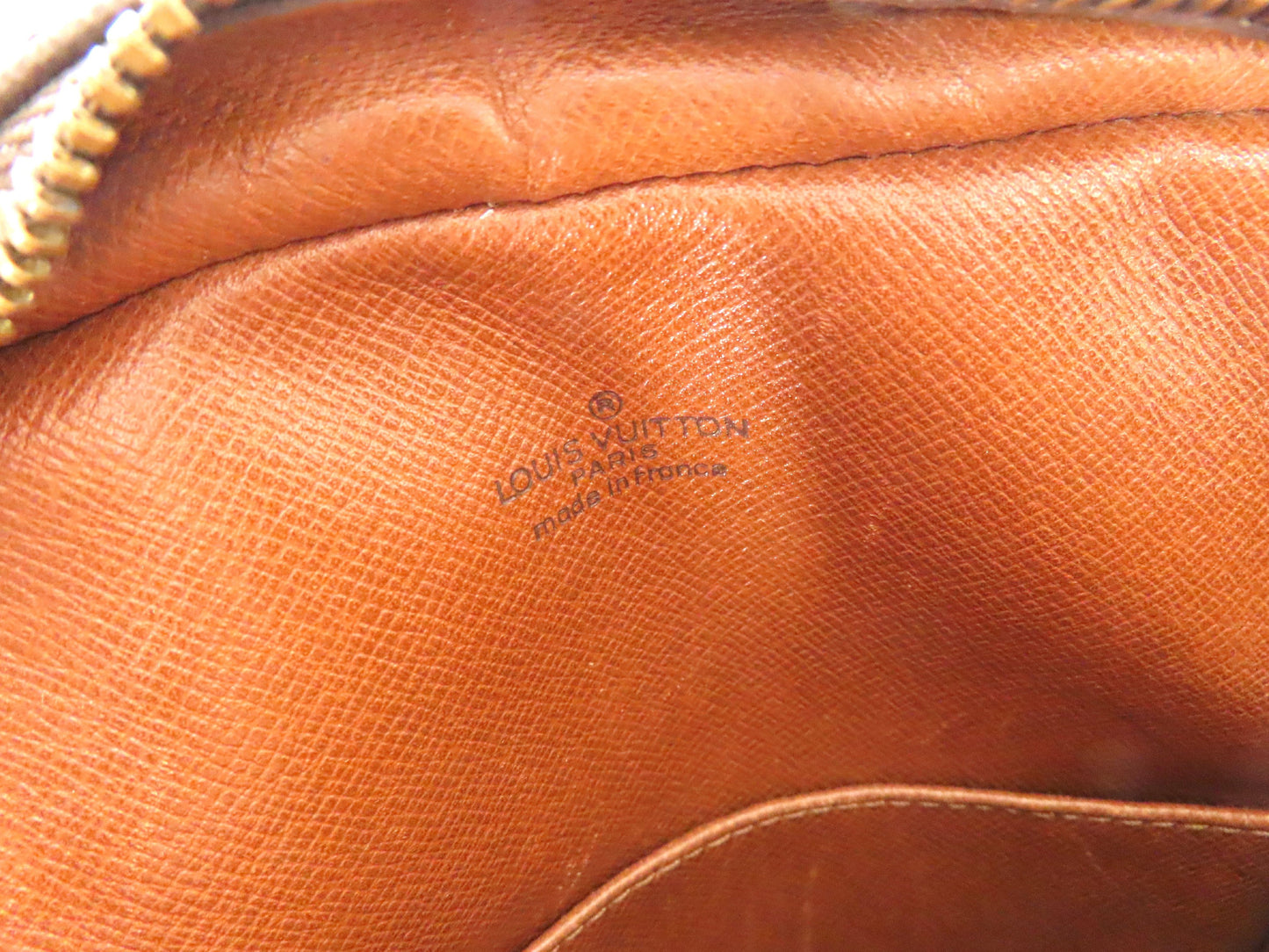 LOUIS VUITTON Monogram Amazon Engraved Shoulder Bag