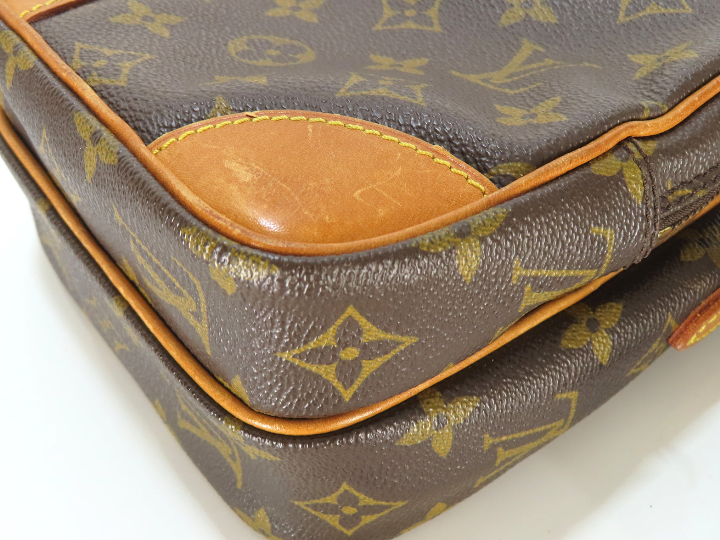 LOUIS VUITTON Monogram Amazon Engraved Shoulder Bag