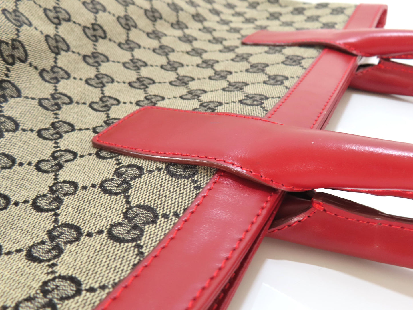 GUCCI GG Canvas Handbag Handbag