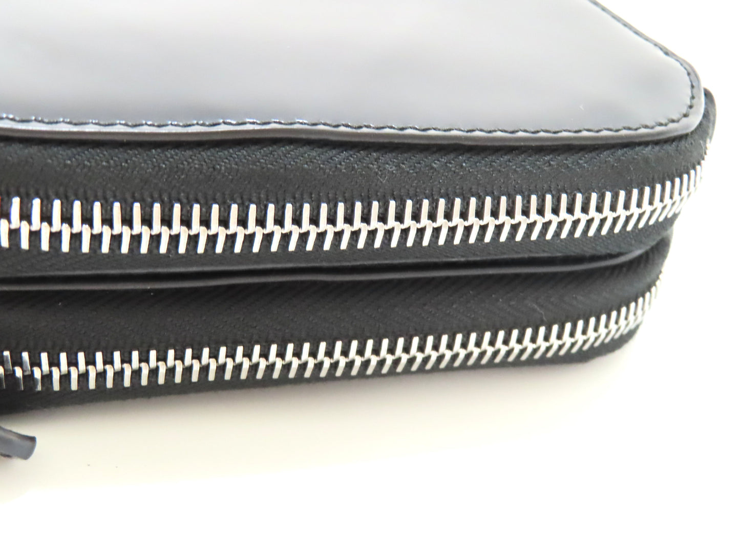 PRADA Leather 2-Way Mini Pouch Triangle Shoulder Bag