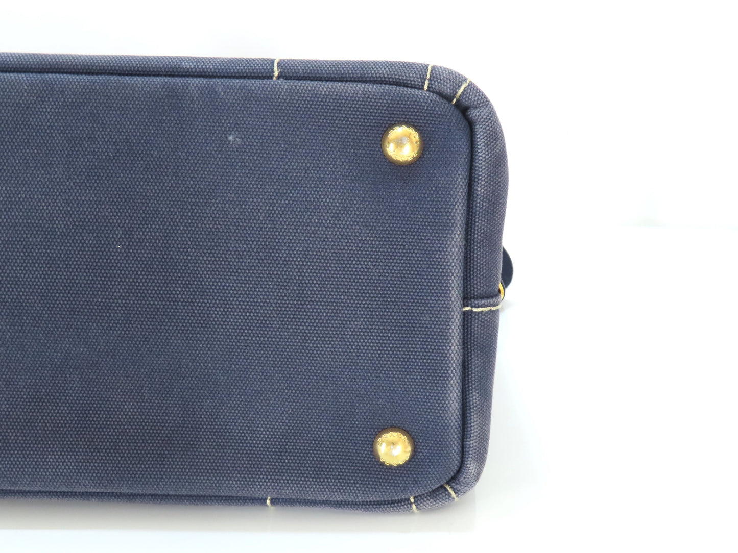 PRADA Canapa Canvas 2-Way Shoulder Bag/Handbag