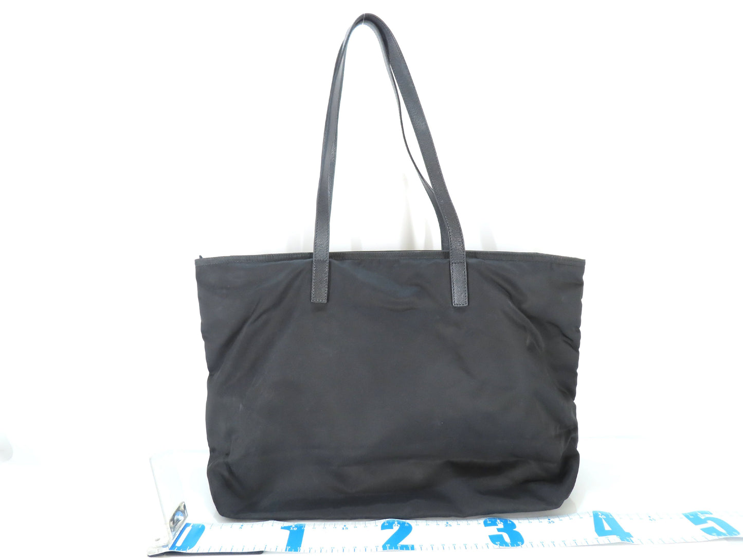 PRADA Tessuto x Leather Shoulder Bag Shoulder Bag
