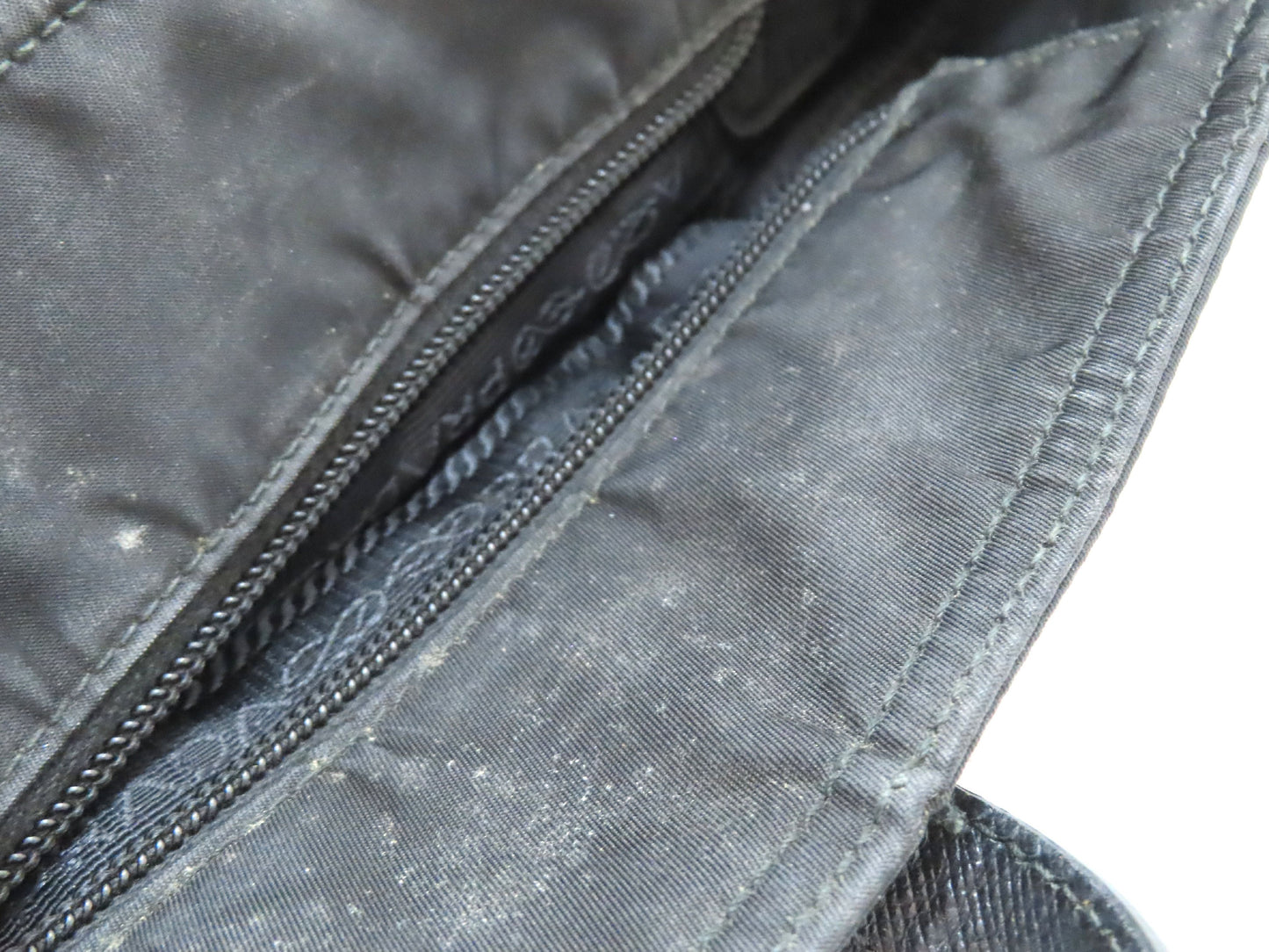 PRADA Tessuto x Leather Shoulder Bag Shoulder Bag