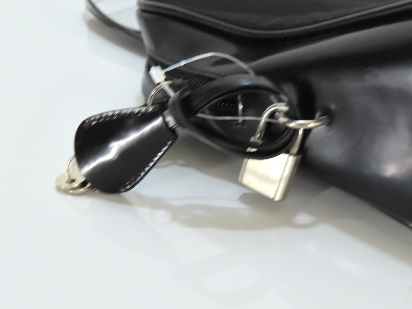 PRADA Tessuto x Leather Handbag Handbag