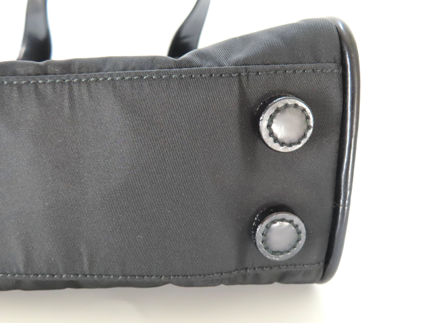 PRADA Tessuto x Leather Handbag Handbag